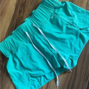 EUC Hurley women’s board shorts size S aqua color lightweight